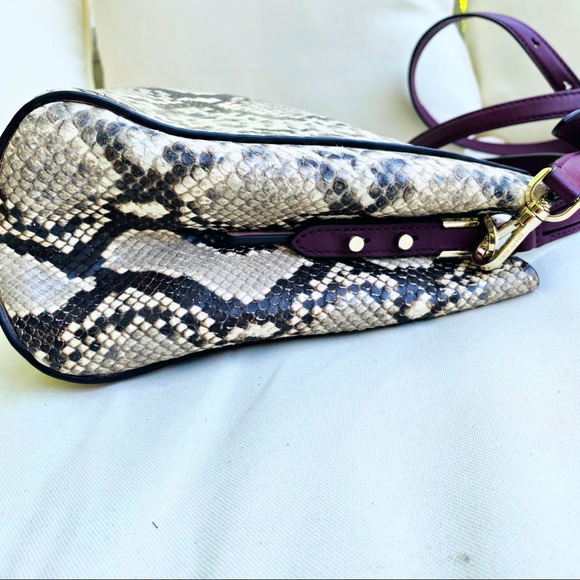 Kate Spade Fleur Embossed Small Top Handle Satchel - Picture 13 of 16